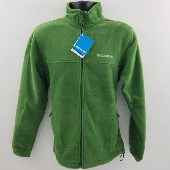 Columbia Other - Columbia fleece zip up M green B71